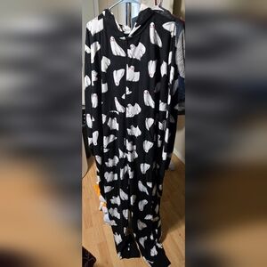 Torrid Halloween Ghosts Hooded One Piece Pajamas